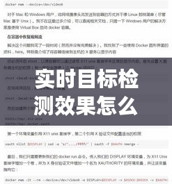 實時目標檢測效果怎么寫，目標檢測結(jié)果 
