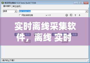 實(shí)時(shí)離線采集軟件，離線 實(shí)時(shí) 