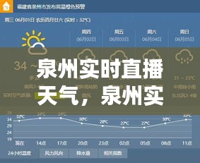 泉州實時直播天氣，泉州實時直播天氣預(yù)報 