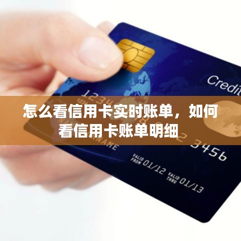 怎么看信用卡實時賬單，如何看信用卡賬單明細 