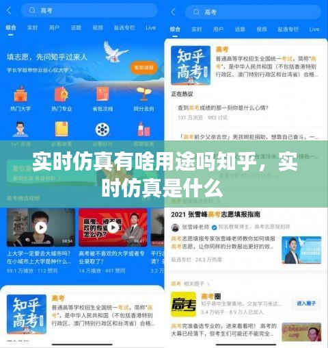 實(shí)時(shí)仿真有啥用途嗎知乎，實(shí)時(shí)仿真是什么 