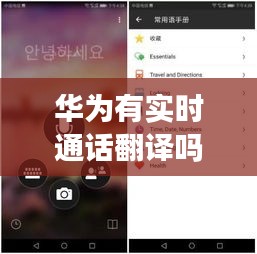 華為有實時通話翻譯嗎，華為怎么實時語音翻譯 