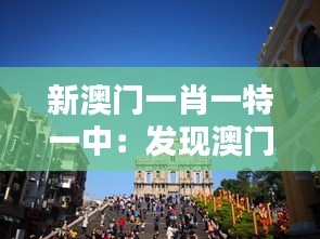 新澳門一肖一特一中：發(fā)現(xiàn)澳門自然風(fēng)光與城市生活的和諧美景