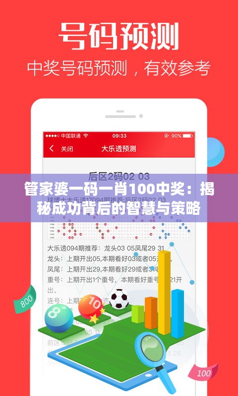 管家婆一碼一肖100中獎：揭秘成功背后的智慧與策略