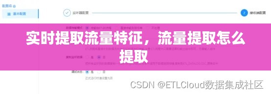 實(shí)時(shí)提取流量特征，流量提取怎么提取 