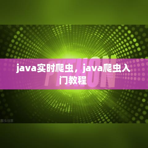 java實(shí)時(shí)爬蟲，java爬蟲入門教程 