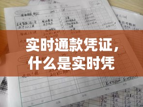 實(shí)時(shí)通款憑證，什么是實(shí)時(shí)憑證 