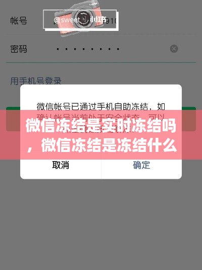 微信凍結(jié)是實(shí)時(shí)凍結(jié)嗎，微信凍結(jié)是凍結(jié)什么 