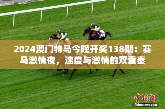 2024澳門(mén)特馬今晚開(kāi)獎(jiǎng)138期：賽馬激情夜，速度與激情的雙重奏
