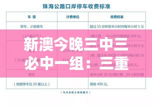 新澳今晚三中三必中一組：三重保障的投資策略