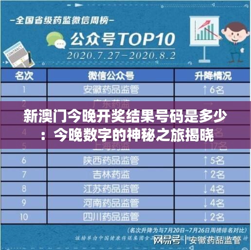 新澳門今晚開獎結(jié)果號碼是多少：今晚數(shù)字的神秘之旅揭曉