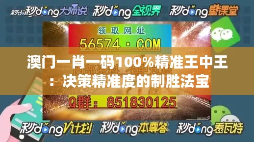 澳門一肖一碼100%精準王中王：決策精準度的制勝法寶