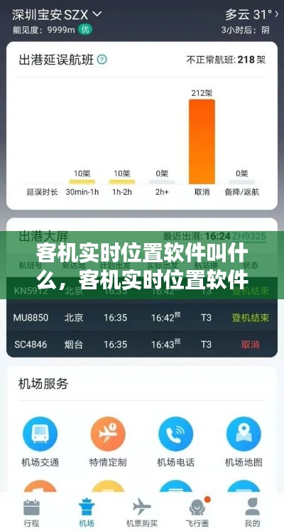 客機實時位置軟件叫什么，客機實時位置軟件叫什么名稱 
