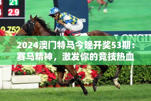 2024澳門特馬今晚開獎(jiǎng)53期：賽馬精神，激發(fā)你的競(jìng)技熱血