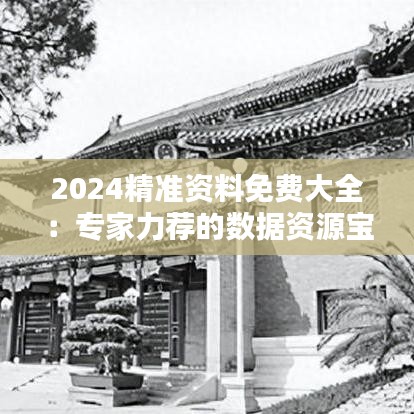 2024精準資料免費大全：專家力薦的數(shù)據(jù)資源寶庫
