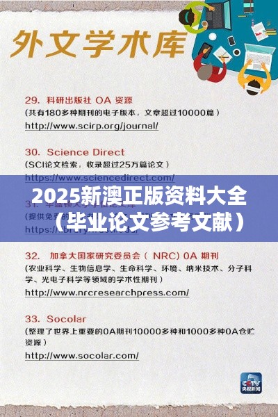 2025新澳正版資料大全（畢業(yè)論文參考文獻(xiàn)）