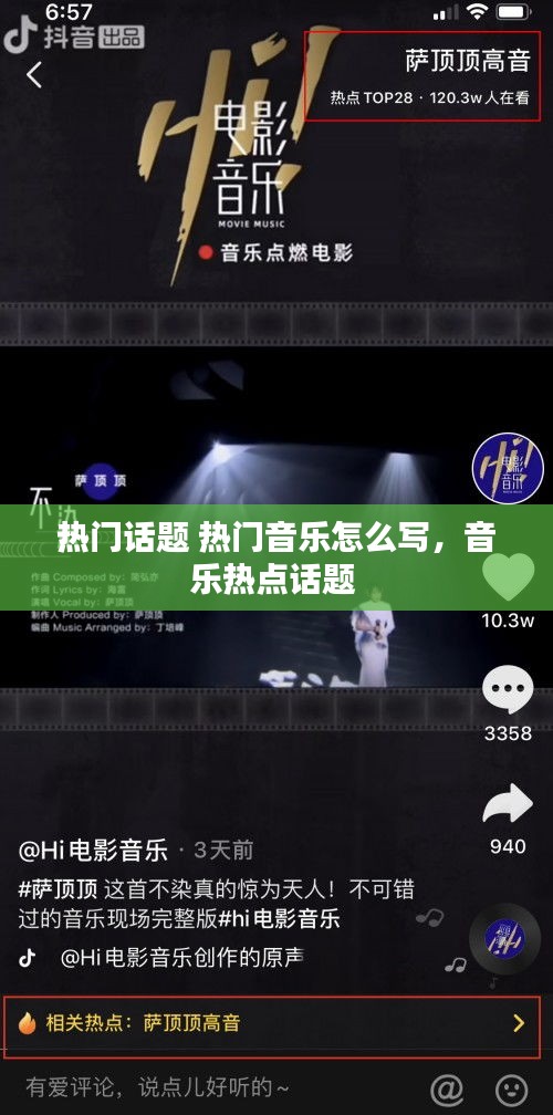 熱門話題 熱門音樂怎么寫，音樂熱點話題 