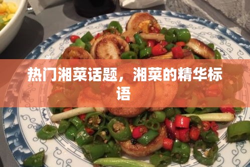 熱門(mén)湘菜話題，湘菜的精華標(biāo)語(yǔ) 