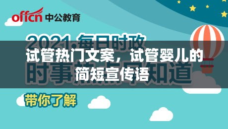 試管熱門文案，試管嬰兒的簡短宣傳語 