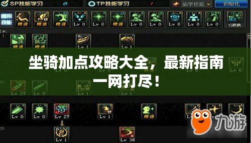 坐騎加點攻略大全，最新指南一網(wǎng)打盡！