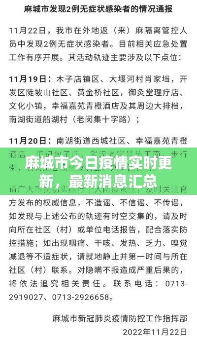 麻城市今日疫情實(shí)時(shí)更新，最新消息匯總