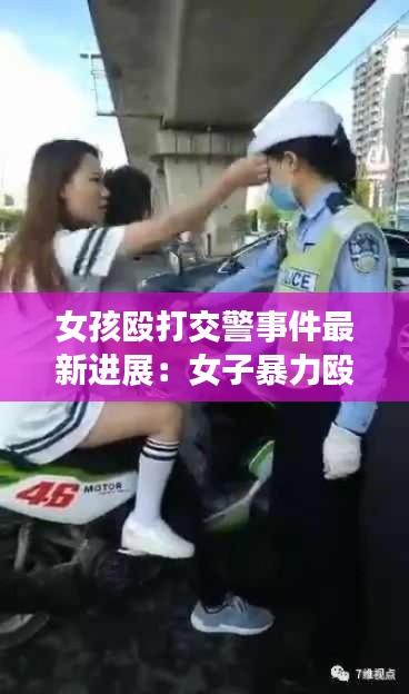 女孩毆打交警事件最新進展：女子暴力毆打交警 