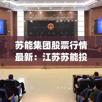 蘇能集團(tuán)股票行情最新：江蘇蘇能投資集團(tuán) 