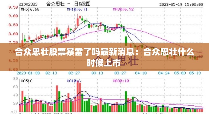 合眾思壯股票暴雷了嗎最新消息：合眾思壯什么時候上市 
