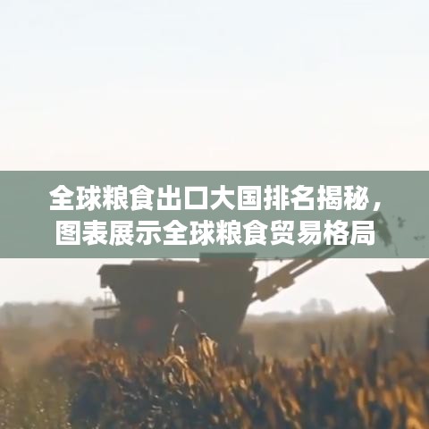 全球糧食出口大國排名揭秘，圖表展示全球糧食貿(mào)易格局