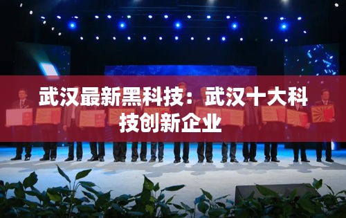 武漢最新黑科技：武漢十大科技創(chuàng)新企業(yè) 