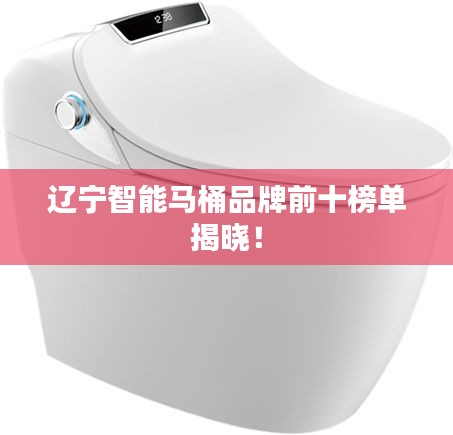 遼寧智能馬桶品牌前十榜單揭曉！