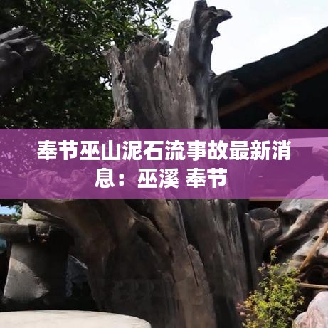 奉節(jié)巫山泥石流事故最新消息：巫溪 奉節(jié) 