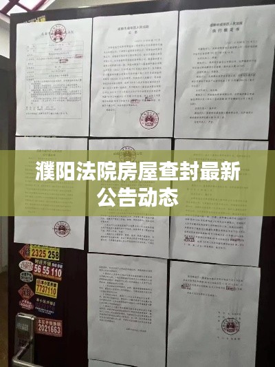 濮陽(yáng)法院房屋查封最新公告動(dòng)態(tài)