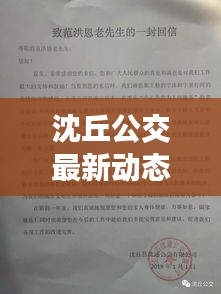 沈丘公交最新動態(tài)，路線調(diào)整及最新消息全解析