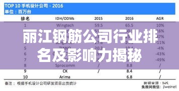 麗江鋼筋公司行業(yè)排名及影響力揭秘