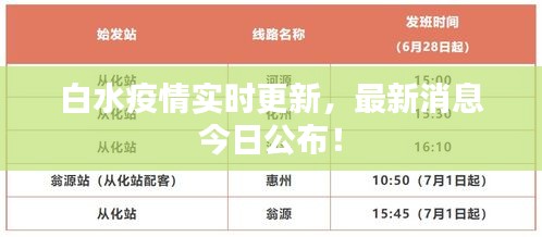 白水疫情實(shí)時(shí)更新，最新消息今日公布！
