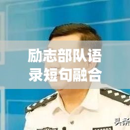 勵志部隊語錄短句融合薈萃