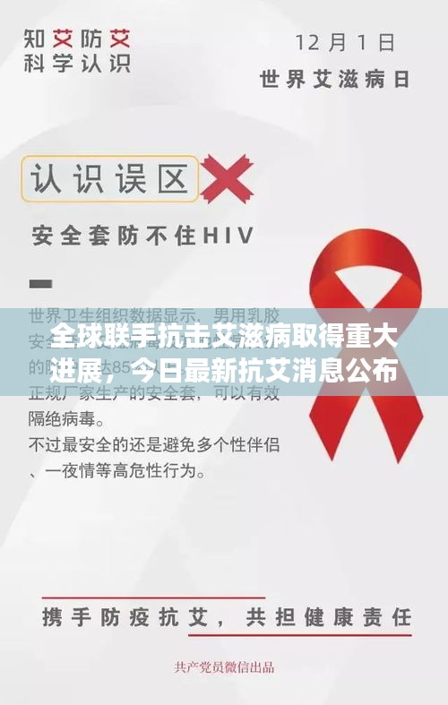 全球聯(lián)手抗擊艾滋病取得重大進(jìn)展，今日最新抗艾消息公布！