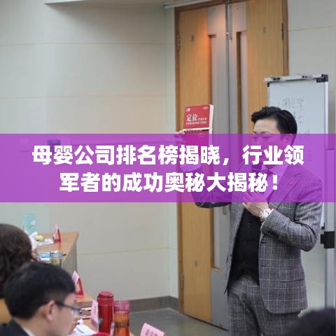 母嬰公司排名榜揭曉，行業(yè)領(lǐng)軍者的成功奧秘大揭秘！