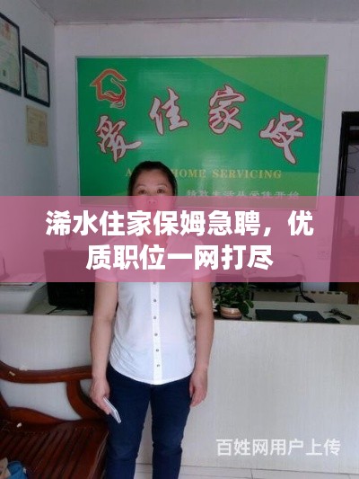 浠水住家保姆急聘，優(yōu)質(zhì)職位一網(wǎng)打盡