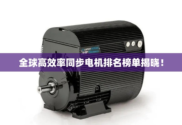 全球高效率同步電機(jī)排名榜單揭曉！