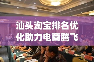汕頭淘寶排名優(yōu)化助力電商騰飛，專業(yè)公司引領(lǐng)業(yè)務(wù)蓬勃發(fā)展