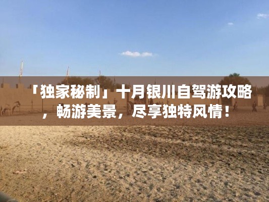 「獨(dú)家秘制」十月銀川自駕游攻略，暢游美景，盡享獨(dú)特風(fēng)情！