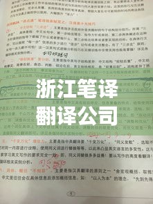 浙江筆譯翻譯公司排名揭秘，專業(yè)市場(chǎng)分析指南