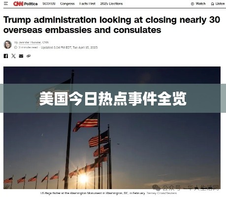 美國今日熱點事件全覽