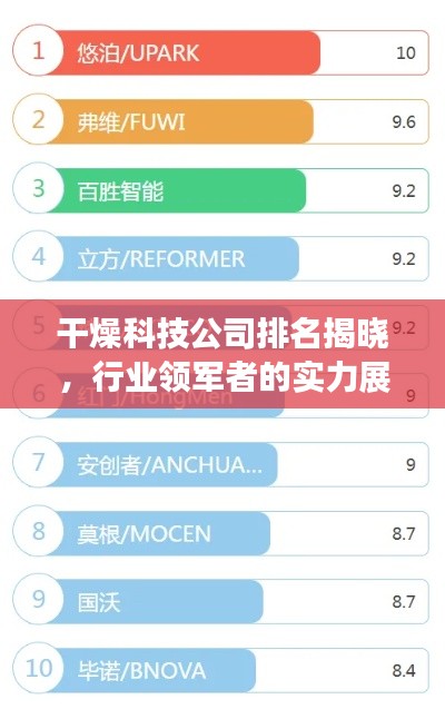 干燥科技公司排名揭曉，行業(yè)領(lǐng)軍者的實(shí)力展現(xiàn)！