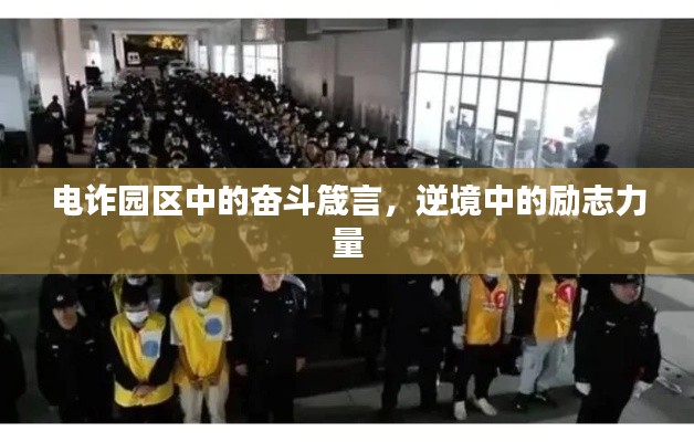 電詐園區(qū)中的奮斗箴言，逆境中的勵志力量