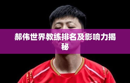 郝偉世界教練排名及影響力揭秘