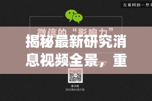 揭秘最新研究消息視頻全景，重磅發(fā)現(xiàn)一網(wǎng)打盡！