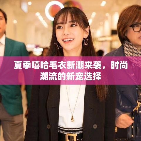 夏季嘻哈毛衣新潮來襲，時尚潮流的新寵選擇